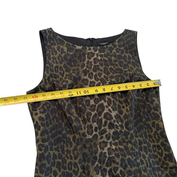 Ann Taylor Cheetah Print Sheath Dress Size 6 - Picture 13 of 17